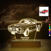 Custom 3D Car Sketch Shaped LED Night Light Plaque LM32 895015