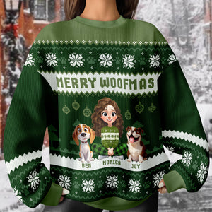 Merry Woofmas Personalized Dog Ugly Sweater HA75 898188