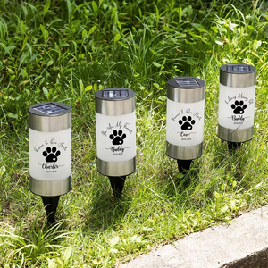 Custom Name This Garden Is Protected By My Dog Solar Garden Light TH10 898033