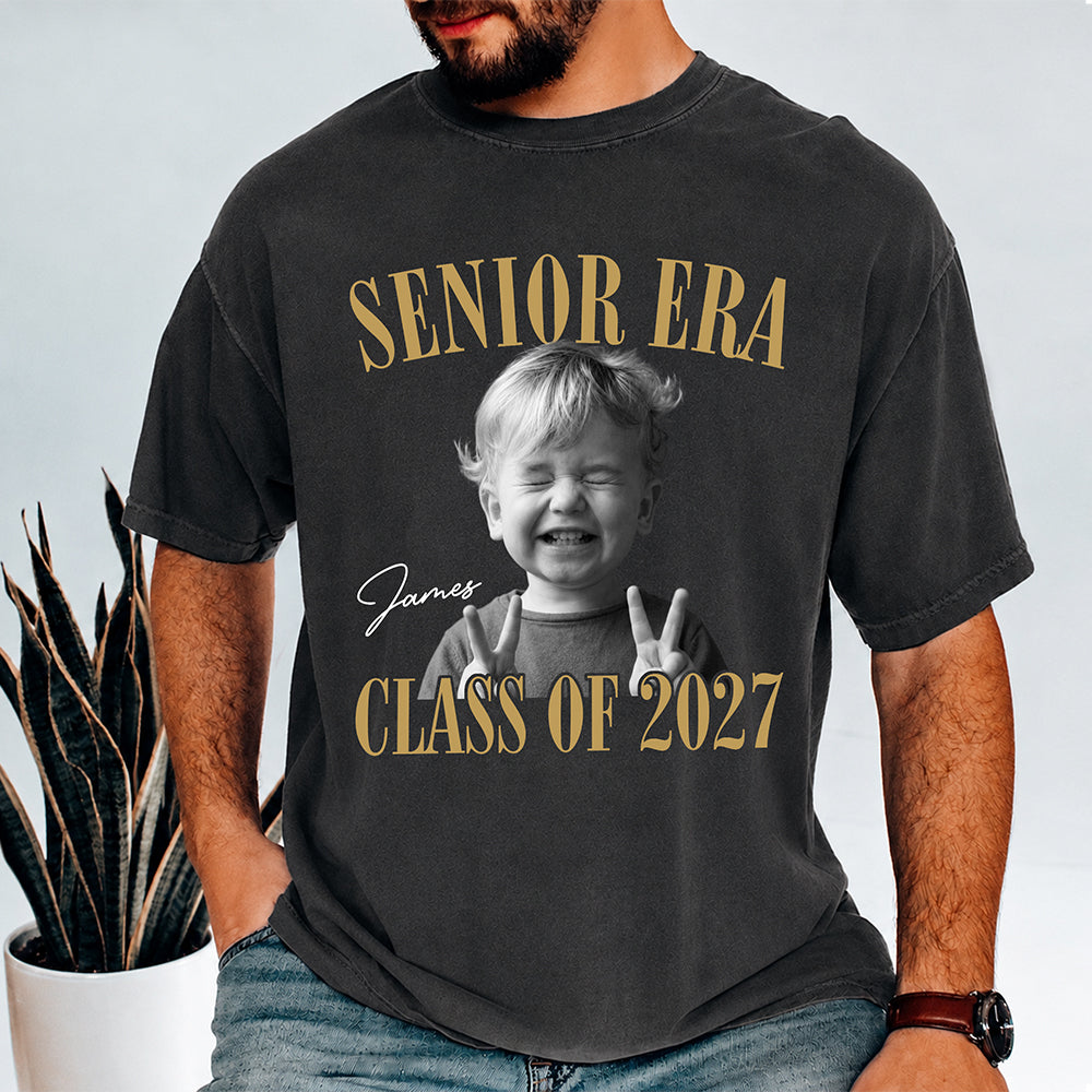 Custom Retro Senior 2027 - Senior Era Comfort Shirt - Personalized Class of 2027 Gift HA75 922106