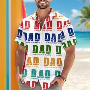 Personalized The Man The Myth The Legend Dad Hawaii Shirt LM32 893705