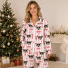 Custom Photo Dog Cat Mom Dad Flannel Pajamas Christmas Gift for Pet Lovers HO82 903448