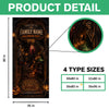 Personalized Welcome To The Halloween Party Haunted House Door Cover LM32 669929