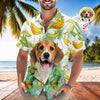 Custom Funny Dog Cat Photo Tropical Summer Hawaii Shirt LM32 669509