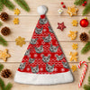 Custom Funny Cat Face Christmas Unique Santa Hat For Cat Lovers LM32 895343