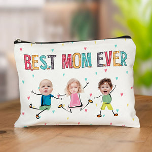 Custom Photo Best Mom Ever Mother's Day Cosmetic Bag TH10 892587