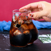 Funny Ass Body Shaped Glass Cup For Home Bar Party - Personalized Gift For Him, Boyfriend, Girlfriend, Couple HO82 902520