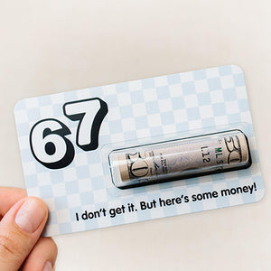 Personalized Gift Merry Christmas BRUH Money Holder Card LM32 897325