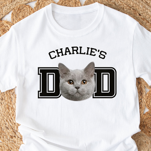Custom Photo Cat - Cat's Dad, Cat's Mom Bright Shirt HA75 892472
