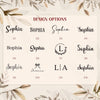 Personalized Name Embroidered Corduroy Makeup Bag - Gift For Mom, Girlfriend, Women, Summer Gift HO82 902190