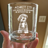 Custom Photo Life Would Be Boring Without Me Dog Cat Engraved Rock Glass HA75 891610
