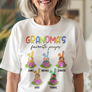 Nana Grandma Favorite Peeps Bright Shirt Personalized Gift For Mother's Day HO82 893564