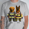 Custom Photo Cool Dog Cat Career Uniforms Shirt For Pet Lovers HA75 891948