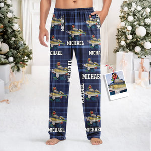 Custom Photo Fishing Sweatpants Christmas Gift For Fishing Lovers, Fisherman HA75 898262