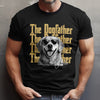 Personalized Vintage Photo The Dogfather Catfather Comfort Shirt For Dog Cat Lovers HA75 921568