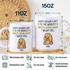To The World Best Dog Dad White Mug Personalized Gift For Father's Day HO82 893710