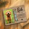 Custom Dog Photo Forever In My Heart Memorial 2-Layers Wooden Collar Sign LM32 893791