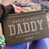Personalized Five Star Dad Ammo Box, Father's Day Gifts, Gifts for Him, Dad Gifts, Gifts for Men, Personalized Gifts for Dad HO82 902654