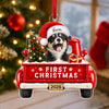 Custom Dog Photo Merry Woofmas Acrylic Ornament - Personalized Christmas Gift for Dog Lovers CH07 180496