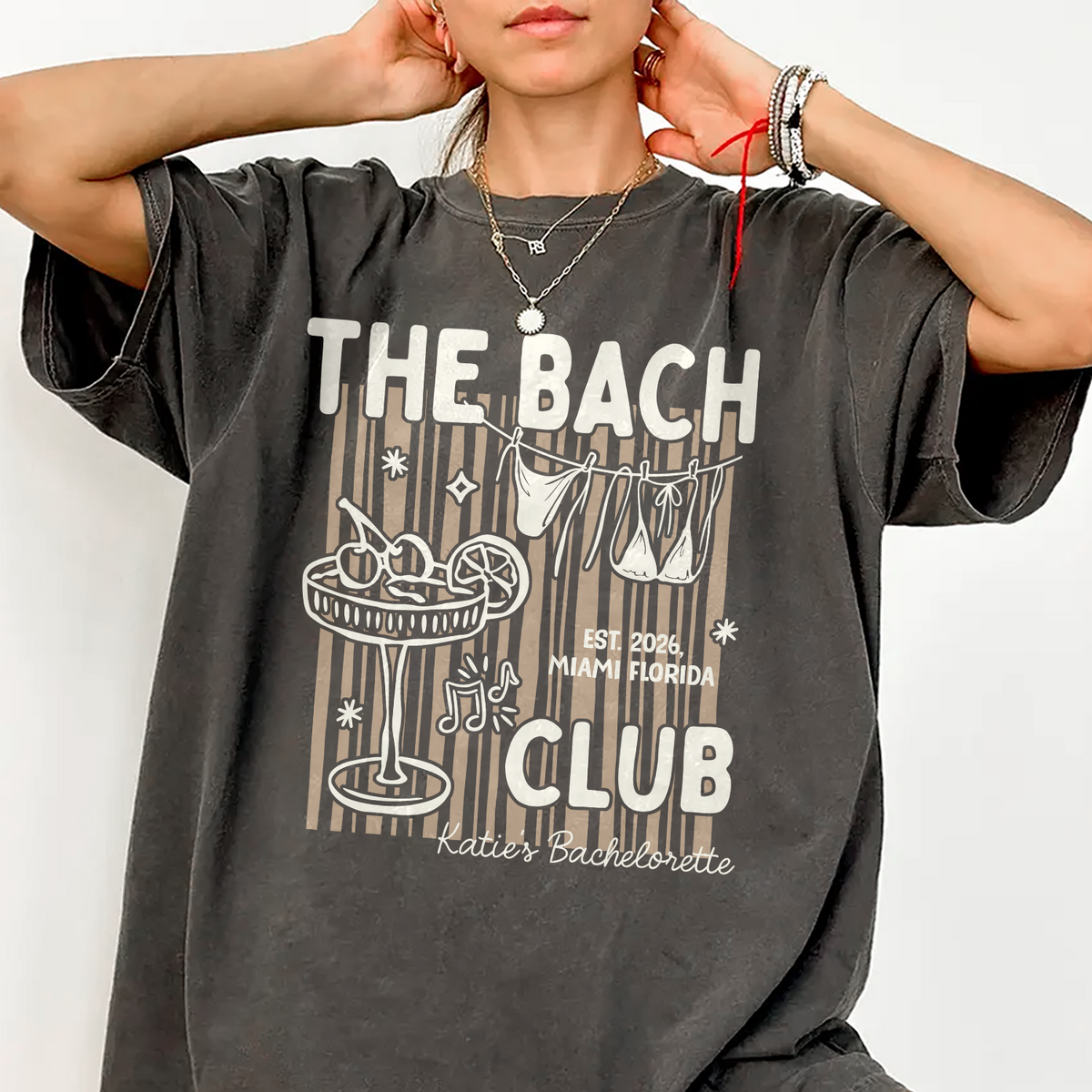 Custom The Bach Club - Beach Bachelorette Comfort Shirt HA75 921992