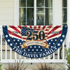 Custom Family Name 250th Anniversary 1776-2026 America Flag CH07 911976