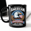 250 Years of America Independence Eagle - July 4th 2026 Black Mug LM32 895249