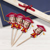 Custom Funny Face Class of 2026 Graduation Decoration Cupcake Toppers HA75 891992