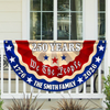 Custom Family Name 250 Years We The People Non-Pleated Fan Flag CH07 911688