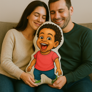 Custom Cartoon Photo Shaped Pillow Gift For Family CH07 895784