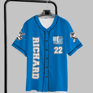 Personalized Baseball Dad Jersey Shirt TH10 892669