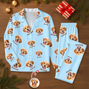 Custom Dog Photo Personalized Cute Puppy Pajamas CH07 899670