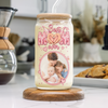 Custom Photo Best Mom Ever Mother's Day Glass Can With Lid TH10 892525