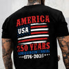 250 Years Semiquincentennial Back Shirt TH10 894667