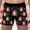 Custom Face Photo Men's Boxer Anniversary Gift for Husband, Funny Boyfriend HO82 900834