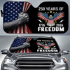 250 Years Of Freedom - 250th Anniversary of America Patriotic Car Sunshade CH07 910244