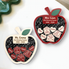 Personalized Teacher Retirement Acrylic Apple Shaking Magnet Gift From Student HO82 894266