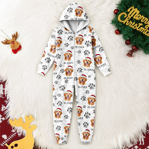 Custom Photo With Dog Cat Paw Onesie Pajamas For Dog Lovers HO82 893242