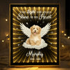 Custom Photo Dog Cat Pet Your Light Will Always Shine In My Heart Memorial Infinity Mirror Light Box HO82 901626