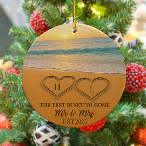 The Best Is Yet To Come Ceramic Ornament For Christmas TH10 894863