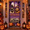 Custom Photo Halloween Dog Cat Door Cover, Pumpkin Porch Decor HO82 903148