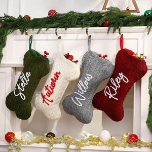 Custom Name Bone Christmas Stocking Personalized Gift HO82 900440