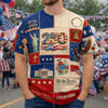 United States of America 250th Anniversary 1776 - 2026 Patriotic 3D Shirt HA75 920250