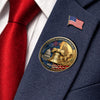 Custom Name USA 250 Years Of Freedom 1776-2026 Liberty Bell & Eagle Badge Acrylic Pin HO82 901822