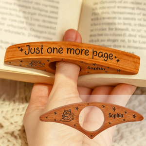 Just One More Page - Personalized Book Page Holder For Book Lovers CH07 899542
