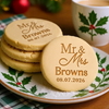 Personalised Wedding Cookie Stamp and Cutter Set CH07 180266