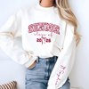 Personalized Coquette Senior 2026 Sleeve Sweatshirt - Graduation Gift LM32 899145