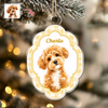Custom Photo Dog Cat Pet Acrylic Ornament, Personalized Gift For Pet Lovers HA75 919112