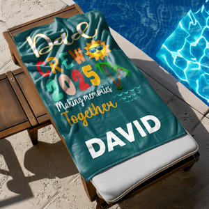 Personalized Name Matching Cousin Crew Family Trip Beach Towels LM32 893447