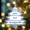 Christmas Tree Of Love - Personalized Custom Acrylic Ornament HO82 894592