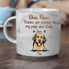 Thanks For Picking Up My Poop And Stuff Mother's Day Marble Mug For Dog Lover TH10 892439